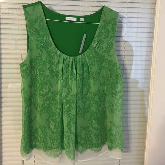 NWT New York & Company green tank top