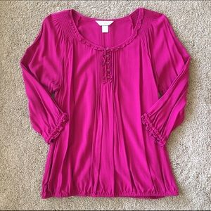 Magenta Top