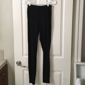 ASOS black maternity leggings size 6