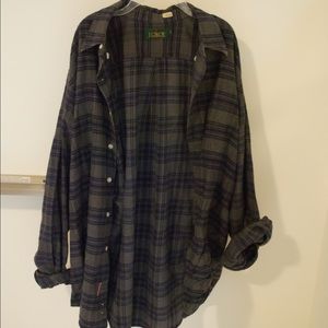 Vintage J Crew Oversized Flannel