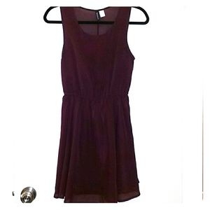 Maroon dress