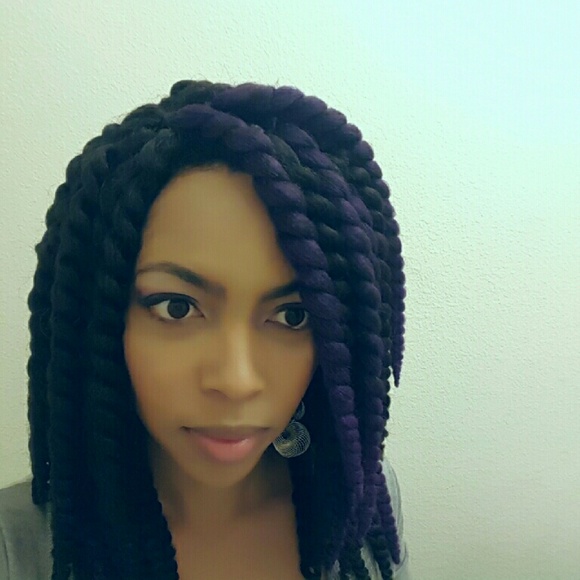 Custom made crochet wig - Picture 2 of 4