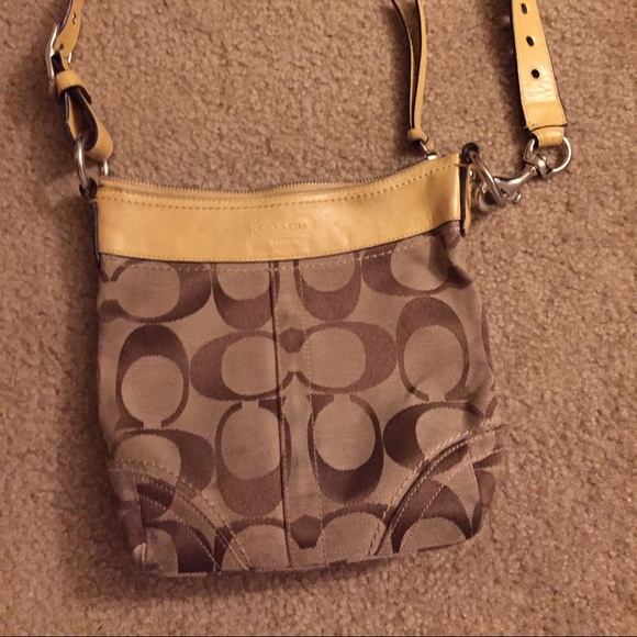 Coach cross body bag