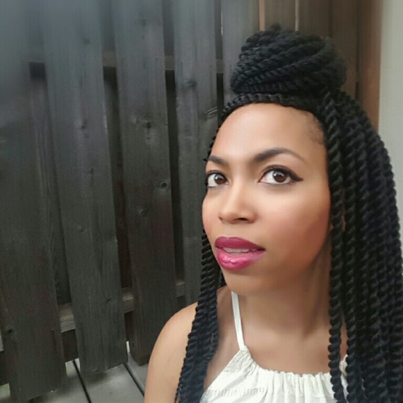 Long Senegalese twists crochet wig