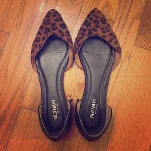 Old navy leopard print flats