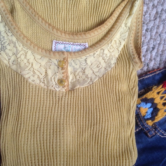 🌷FREE PEOPLE🌷 sunshine tank top - Picture 2 of 4