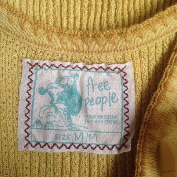 🌷FREE PEOPLE🌷 sunshine tank top - Picture 4 of 4