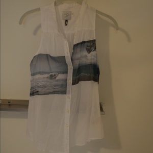 Anthropologie Surfer Tank