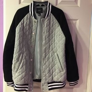 baseball-style jacket