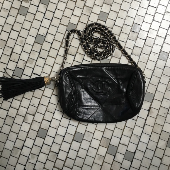 Vintage Authentic Chanel Evening Bag Needs Repairs