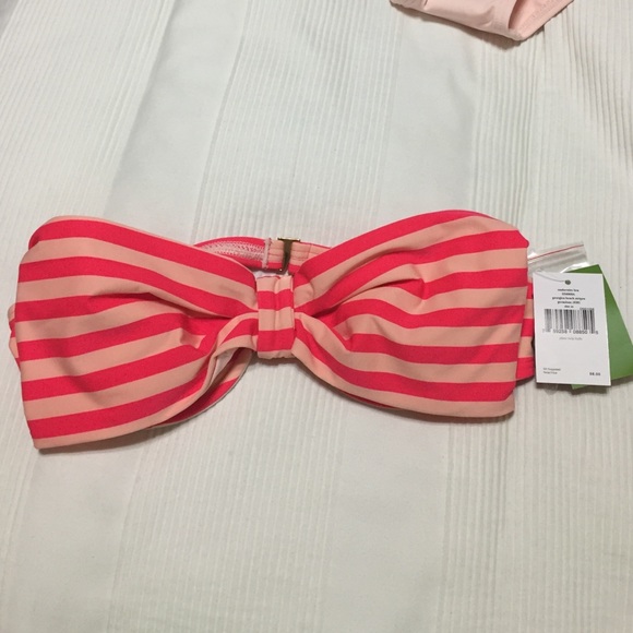 NWT Kate Spade bow bikini top
