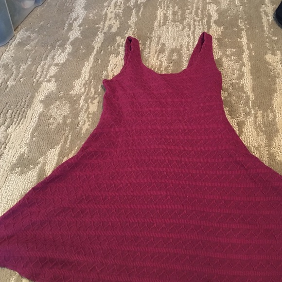 magenta pink skater dress