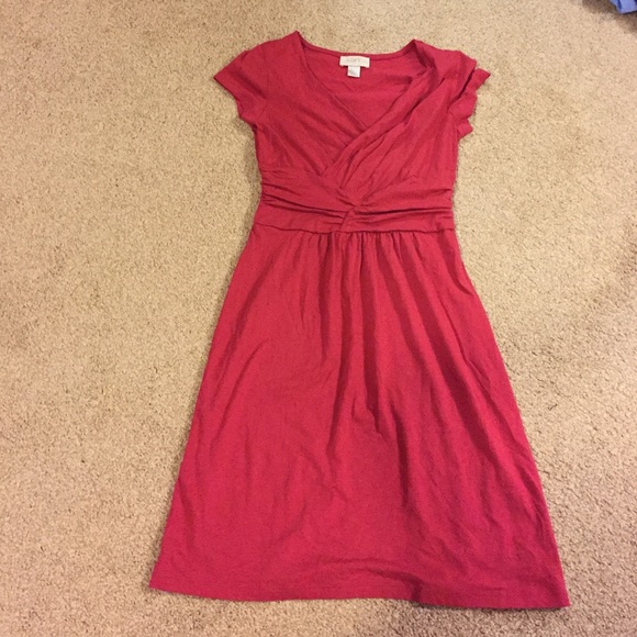 Red/maroon loft dress