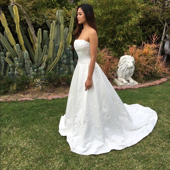 Beaded Floral Bodice by Monique Luo