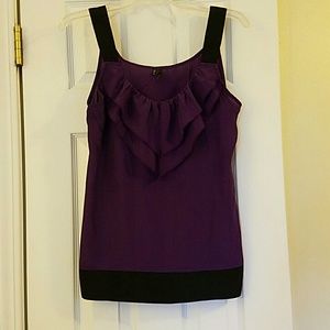 Purple tank blouse