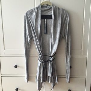 PI sweatshirt cardigan
