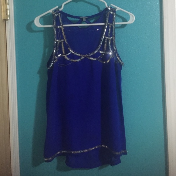 Royal tank top