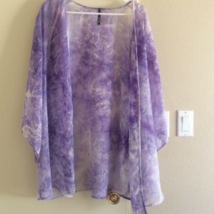 Tie dye kimono