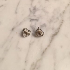 Juicy Couture Pave Heart Studs