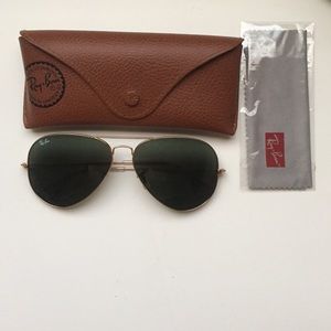 Ray-Ban Large Aviator Metal II Sunglasses