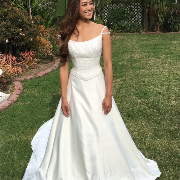 Elegant Beaded Bodice by Monique Luo