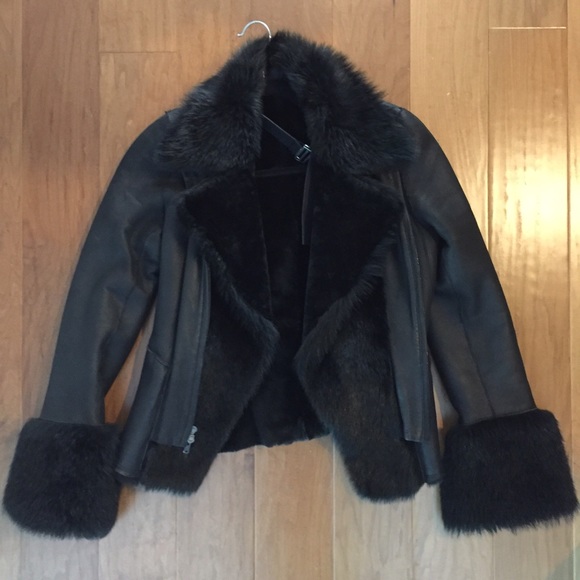 Yves Saint Laurent Reversible Fur Shearling Jacket