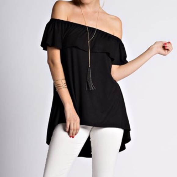 Off shoulder Tunic -Olive sale ✅ - Picture 4 of 4