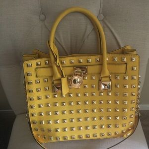 Large Michael Kors studded purse