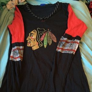 Blackhawks long sleeve Teravainen (L)