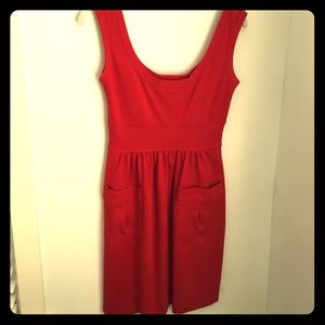 Red hot DVF summer dress