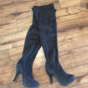 Jeffrey Campbell thigh high heels