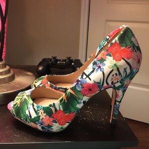 Mix No 6 Floral Heels