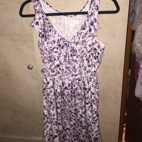 BCBGeneration watercolor floral dress
