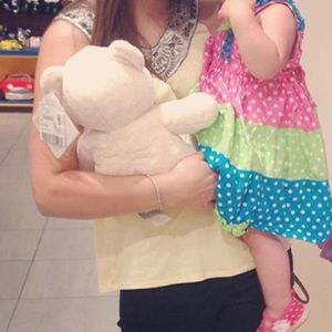 ISO yellow tank with embellished collar