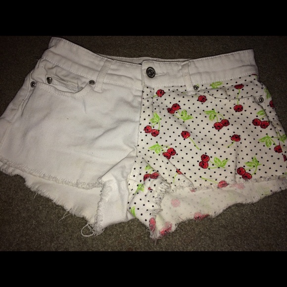 High Waisted Jean shorts