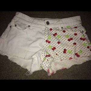 High Waisted Jean shorts