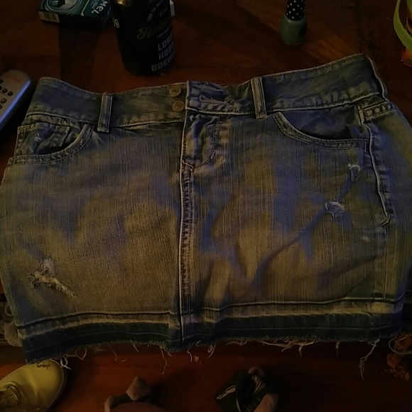 Jean skirt