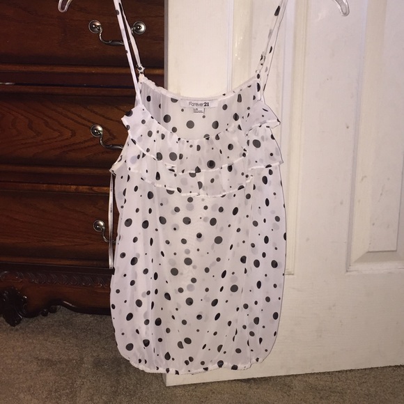 Loose Polka Dot Tank