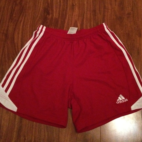 Red Adidas Soccer Shorts size S