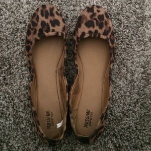Animal print flats (leopard/cheetah)