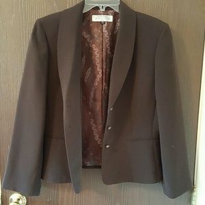 Brown blazer