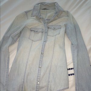 Chambray button up