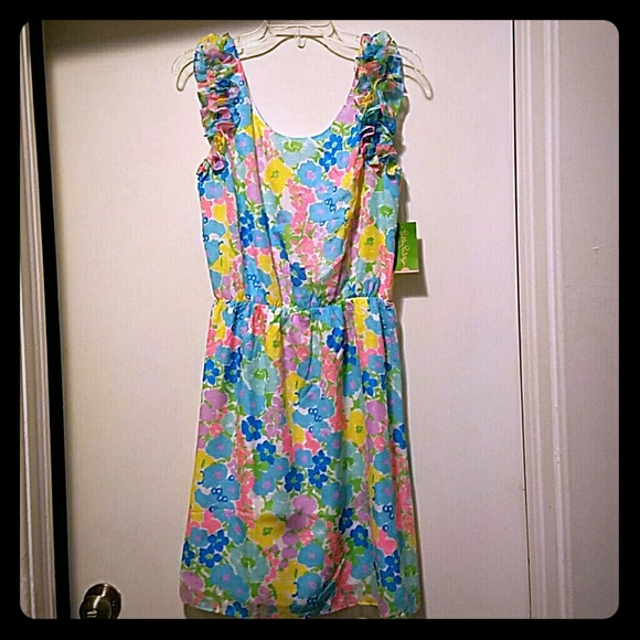 NWT Lilly Pulitzer Danna Dress in Spring Fling