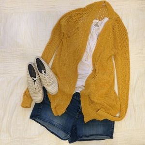 Mustard Yellow Mossimo Oversized Sweater