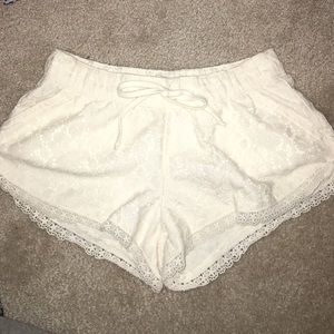 Lace abercombie shorts