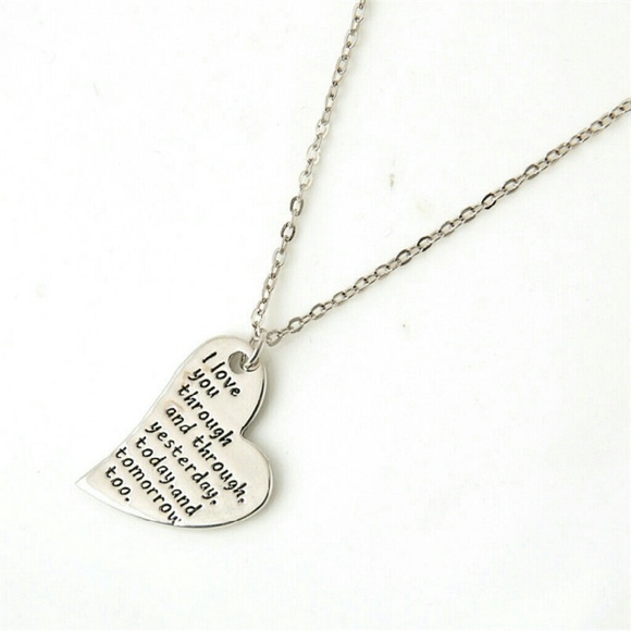 NEW -- I love you Necklace - Picture 2 of 2