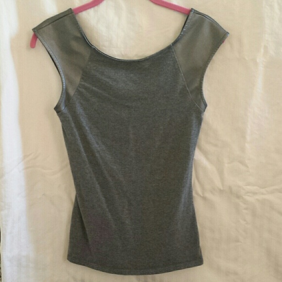 Express Gray Tee