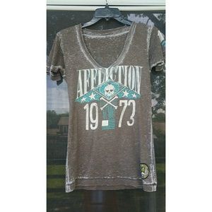 Affliction v-neck T
