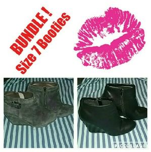 Size 7 Booties ! Forever 21 & Geox