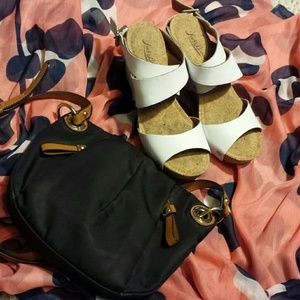 Lucky Brand White Wedges